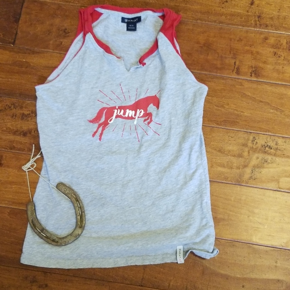 Ariat cutoff jump tank